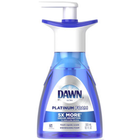 Піна для миття посуду Dawn Ultra Platinum Foam, 300 мл 